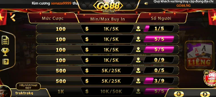 Nghệ Thuật Chinh Phục Liêng Tại Go88 Bí Quyết Tố Hù Và Kiểm Soát Tâm Lý Bàn Bài