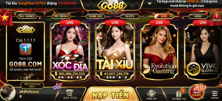 Hướng Dẫn Chơi LiveStream Casino Go88 Luôn Giành Chiến Thắng Tuyệt Đối