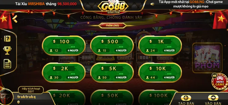 Nghệ Thuật Chinh Phục Phỏm Tại Go88 Đấu Trí Đỉnh Cao Và Kỹ Thuật Đọc Vị Đối Thủ