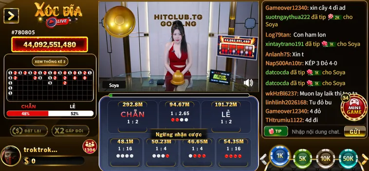 Xóc Đĩa Livestream Tại Go88 Sảnh Cược Quân Vị Minh Bạch Với Dealer Người Thật